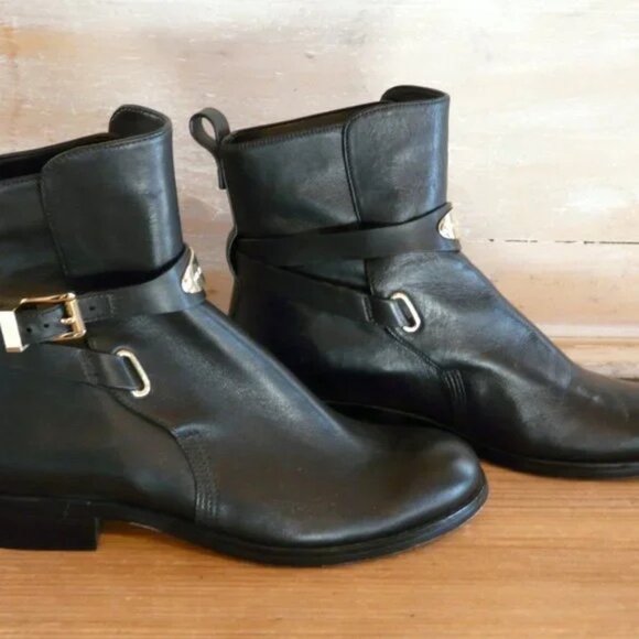 Michael Kors Leather Ankle Boots - Picture 5 of 9